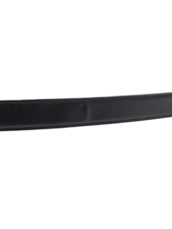 Hermes Belt Buckle Reversible Box Calf Veau Epsom Black Brown Silver 70 main image 5